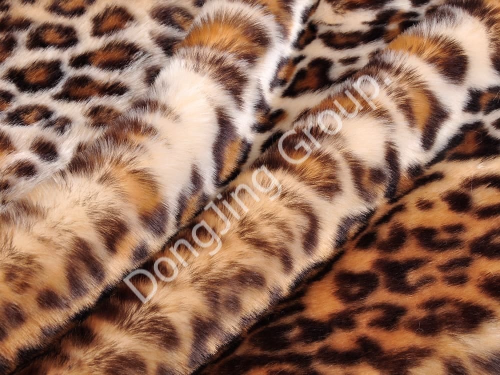 DP1099-Miprint dubbele kleur luipaardprint faux fur fabric