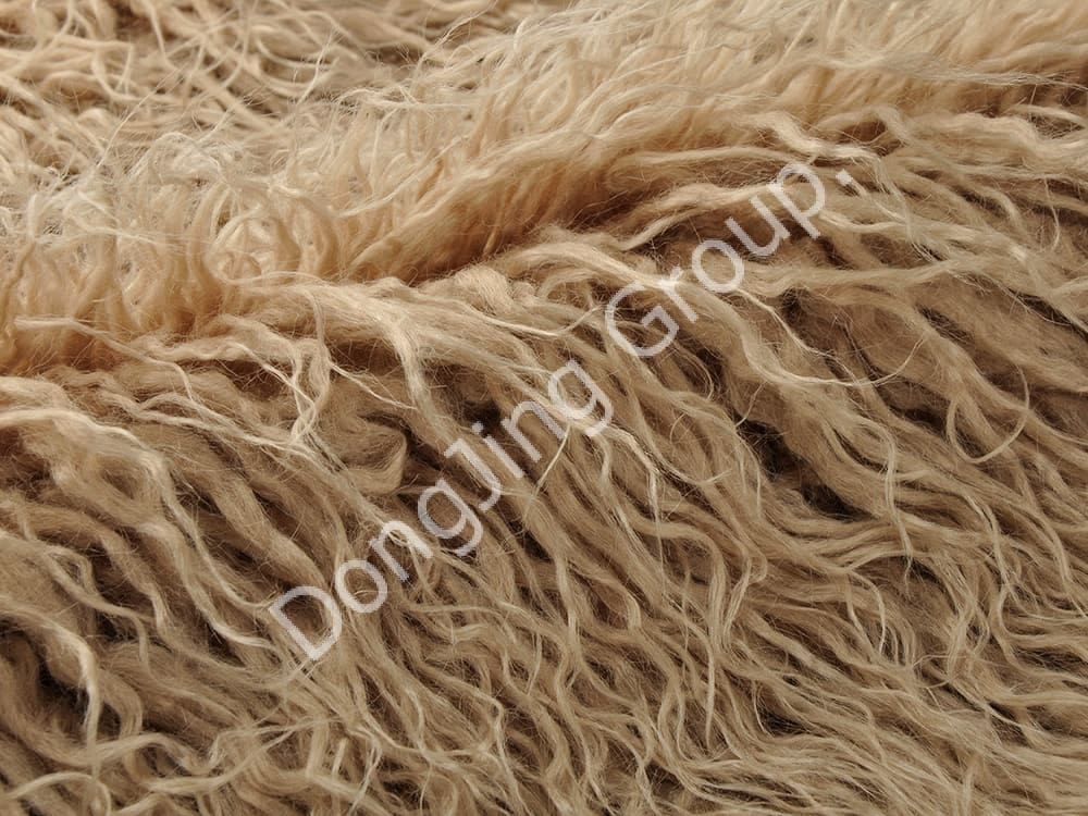 DP0856-Brown roller push faux fur fabric