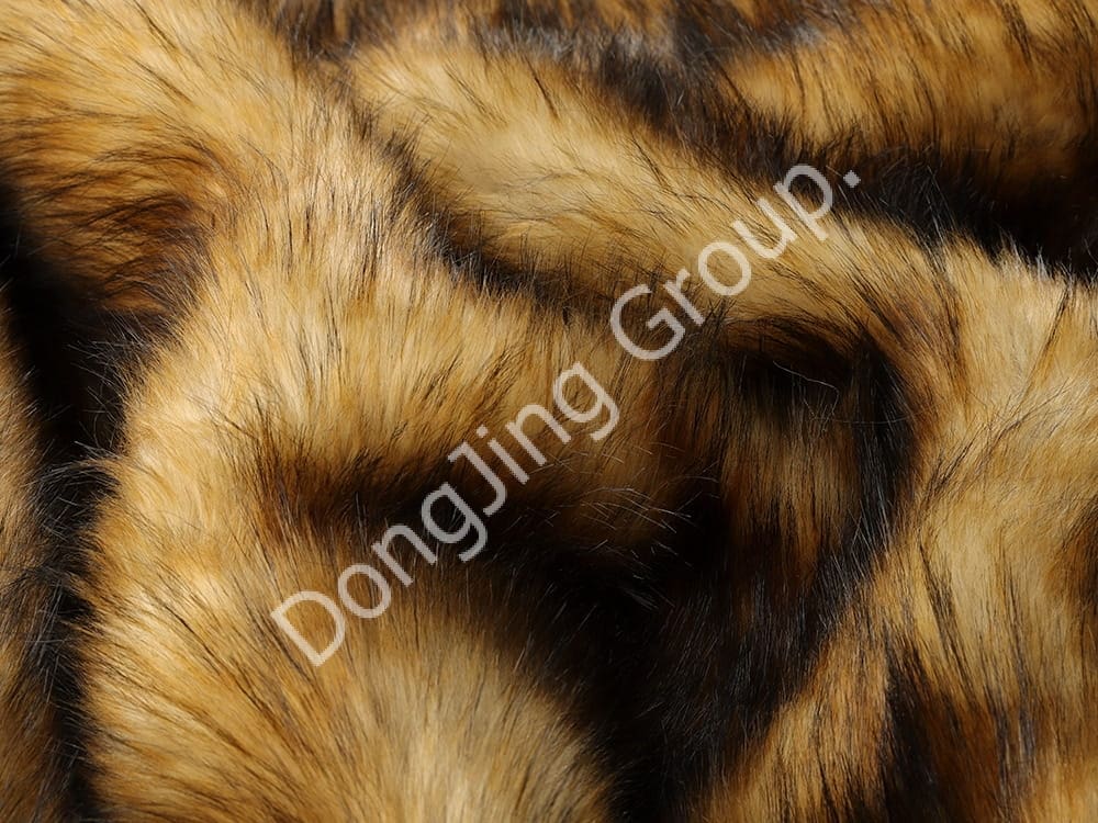 9W0592-Natuurlijk wasbeerhaar faux fur fabric