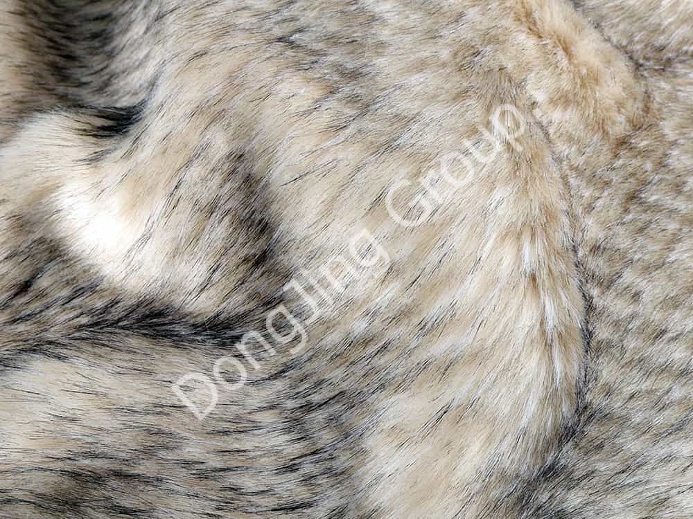 9W0688-Ananaswasbeerhaar mengen faux fur fabric