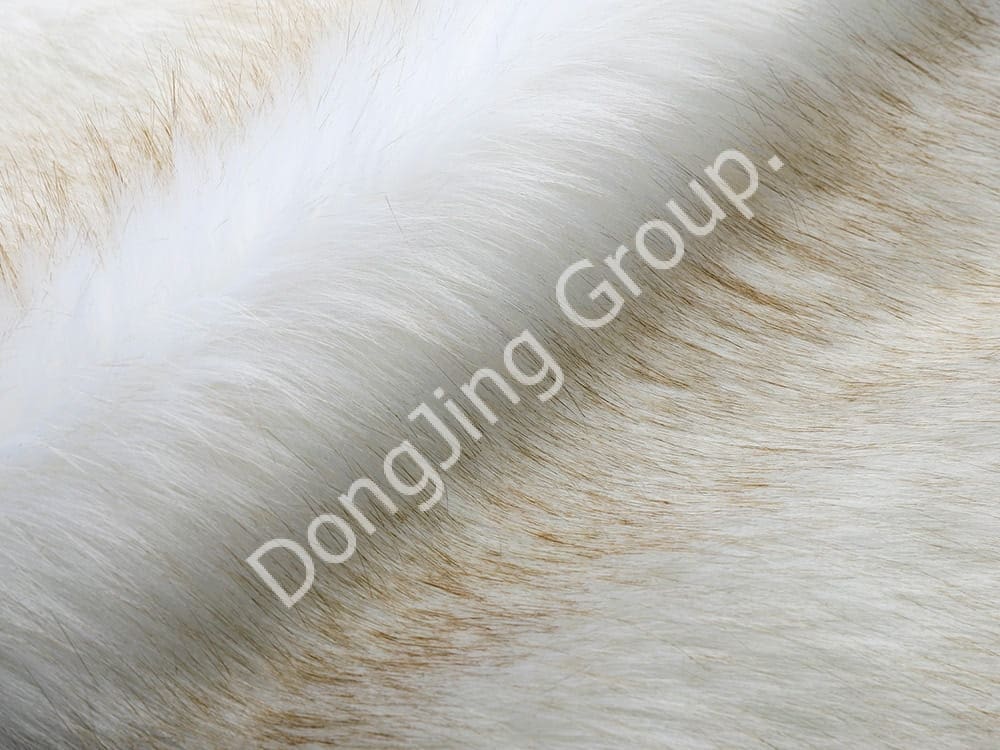 DP0622A-punt voor gebleekt haar faux fur fabric