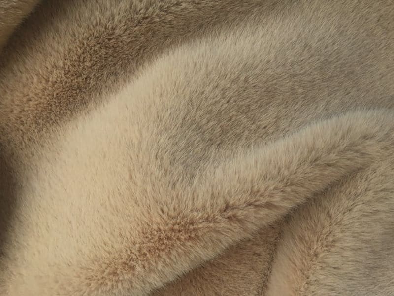 XKD0016-Gong Beige Zuid-Amerikaanse nerts faux fur fabric